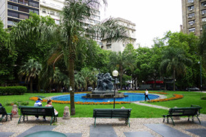Plaza Fabini em Montevidéu: Plaza del Entrevero