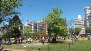 Parque Villa Biarritz em Montevidéu: playground