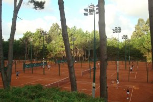Tennis Ranch Club em Punta del Este: quadras de tênis