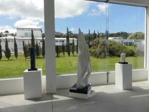Parque das Esculturas em Punta del Este: sala de exposições