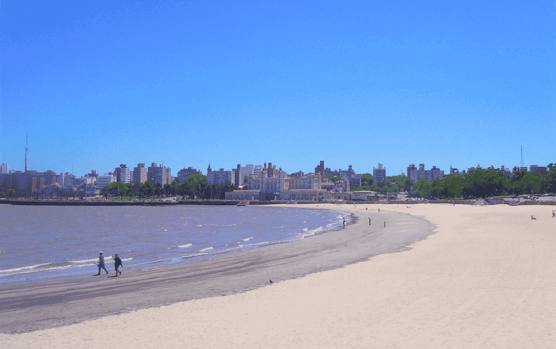 Praias em Montevidéu: Playa Ramirez