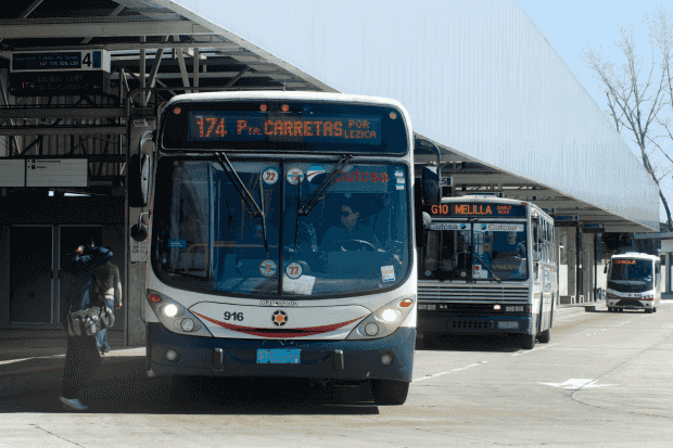 Ônibus em Montevidéu