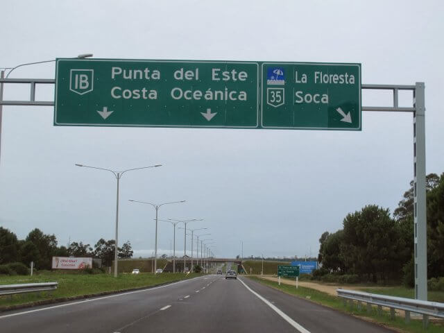 Viagem de carro de Punta del Este a La Barra