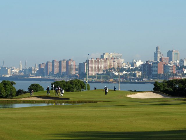 Campos de golfe em Montevidéu