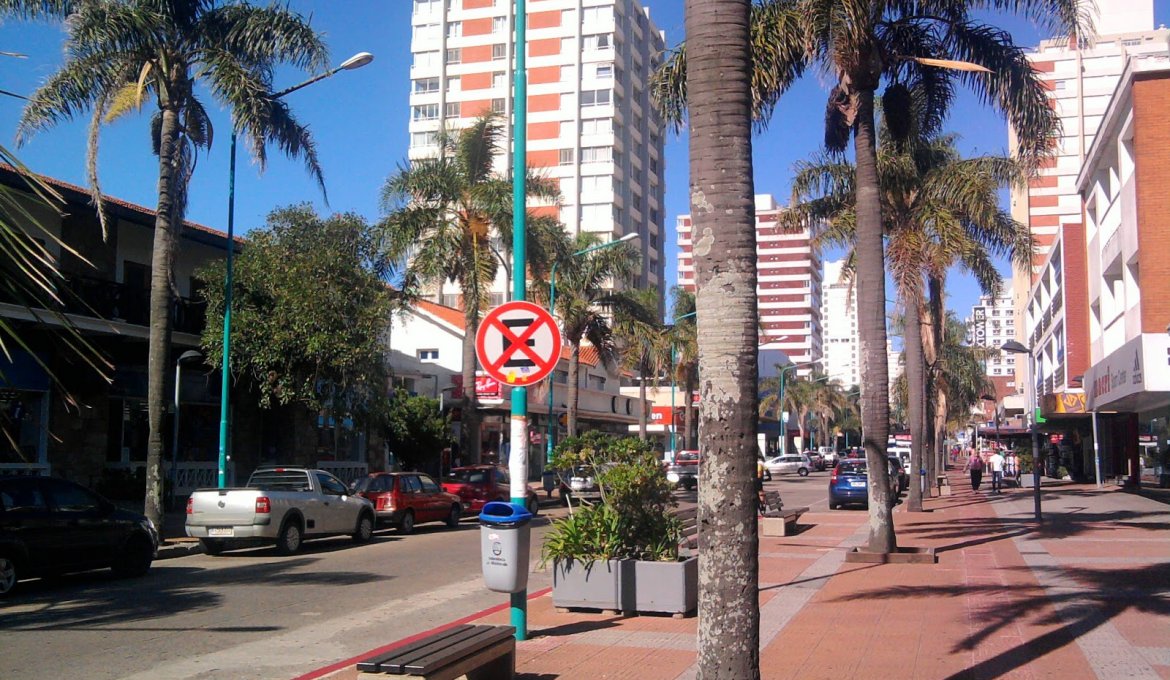 Avenida Gorlero em Punta del Este