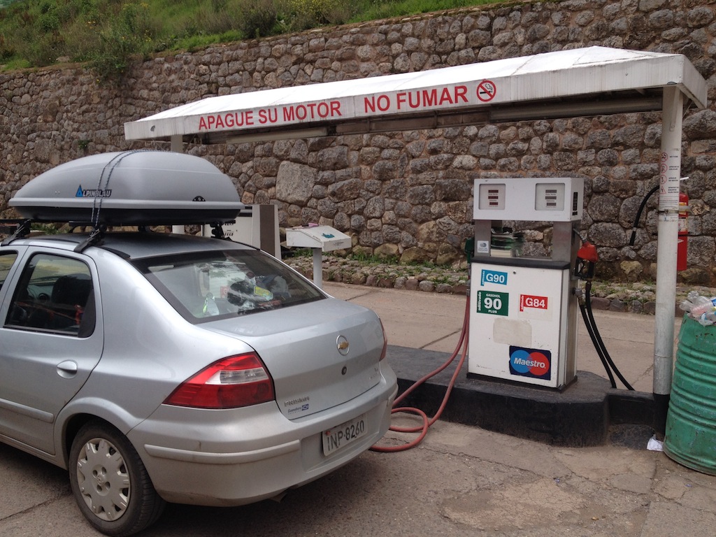 Road Trip pelo Uruguai: gasolina