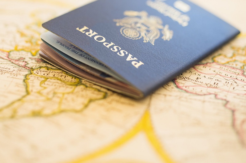Passaporte para viagem para o exterior