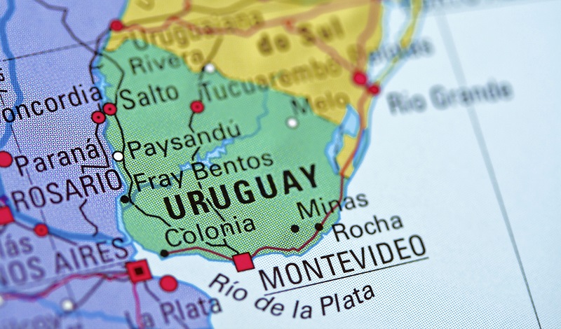 Mapa - Uruguai